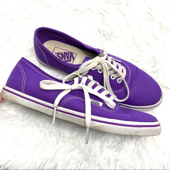 Purple vans women’s size 7.5 - Picture 7 of 7